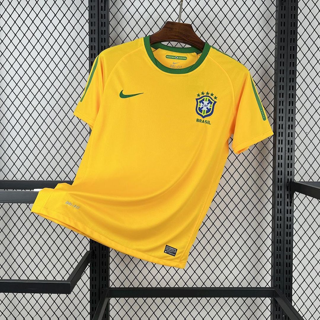 Camiseta Retro Brasil 2010 1ª Equipación - NationKits Camiseta Brasil 2010 1ª Equipación