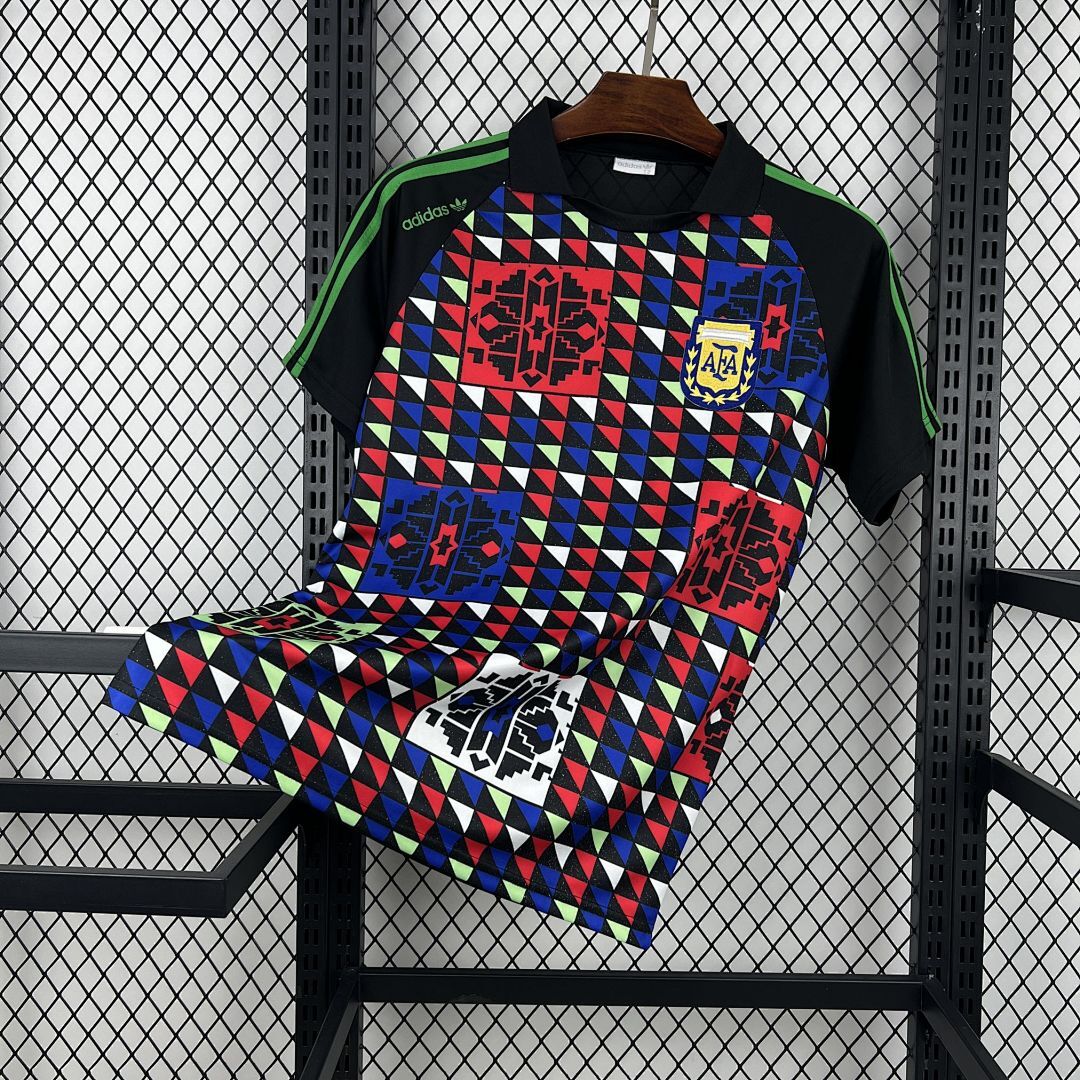 Camiseta Retro Argentina 1990 Portero - NationKits Camiseta Argentina 1990 Portero