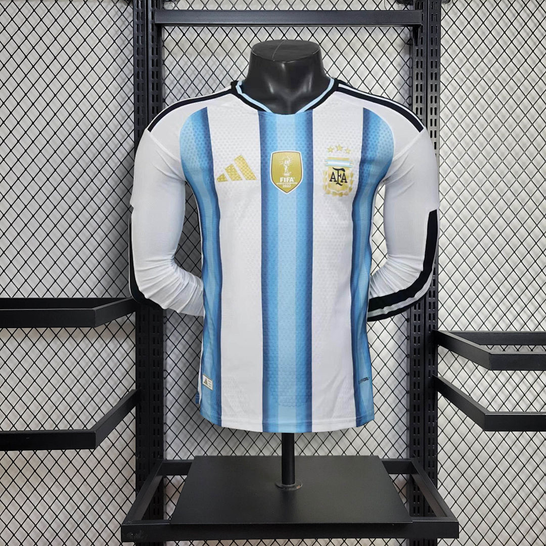 Camiseta Argentina 2026 1ª Equipación - Manga Larga - NationKits Camiseta Argentina 2026 1ª Equipación