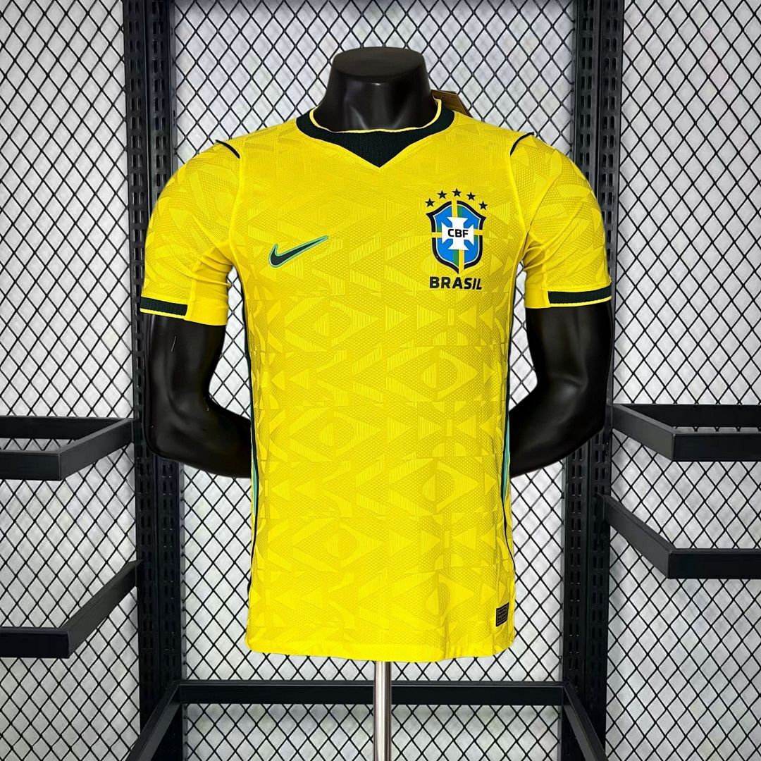 Camiseta Brasil 2026 1ª Equipación - Versión Jugador - NationKits Camiseta Brasil 2026 1ª Equipación