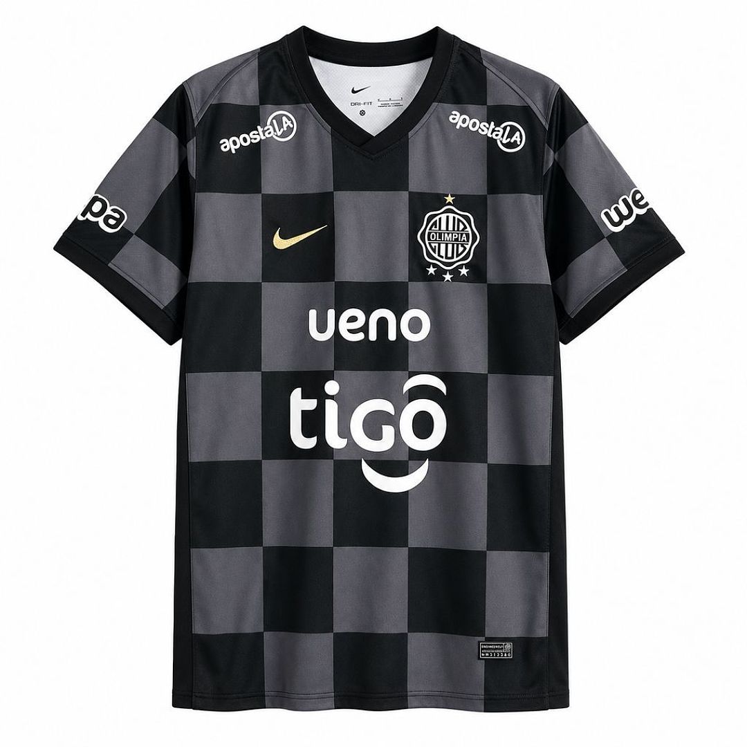 Camiseta Club Olimpia 2026-27 2ª Equipación Camiseta Club Olimpia 2026-27 2ª Equipación