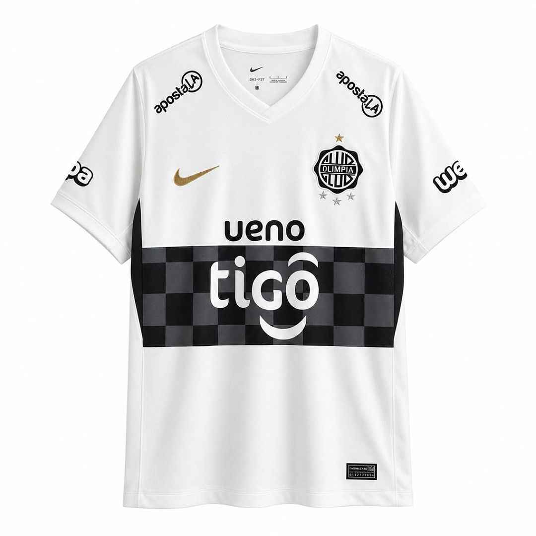 Camiseta Club Olimpia 2026-27 1ª Equipación Camiseta Club Olimpia 2026-27 1ª Equipación